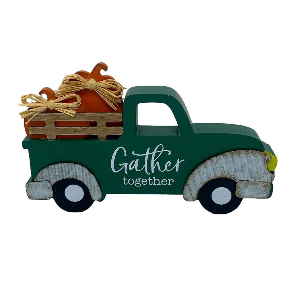 Gather Together š Green Truck Shelf Sitter š - Picture 1 of 1
